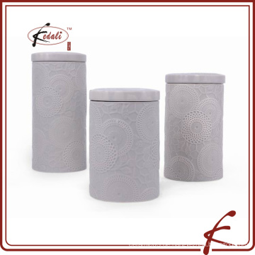 Luftdichte Keramik-Kanister-Sets mit Deckel